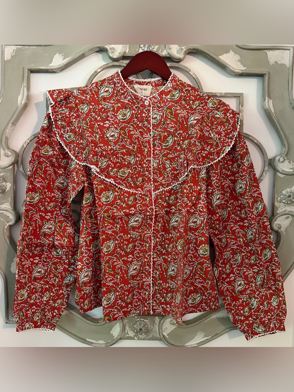 [NWT] Sonmer Dorothy Blouse Terracotta Size Medium